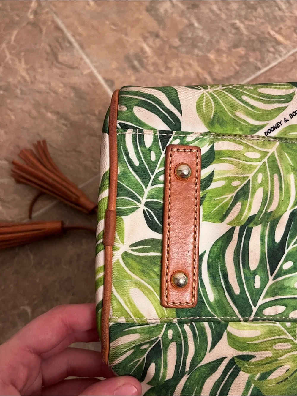 Dooney & Bourke canvas satchel
